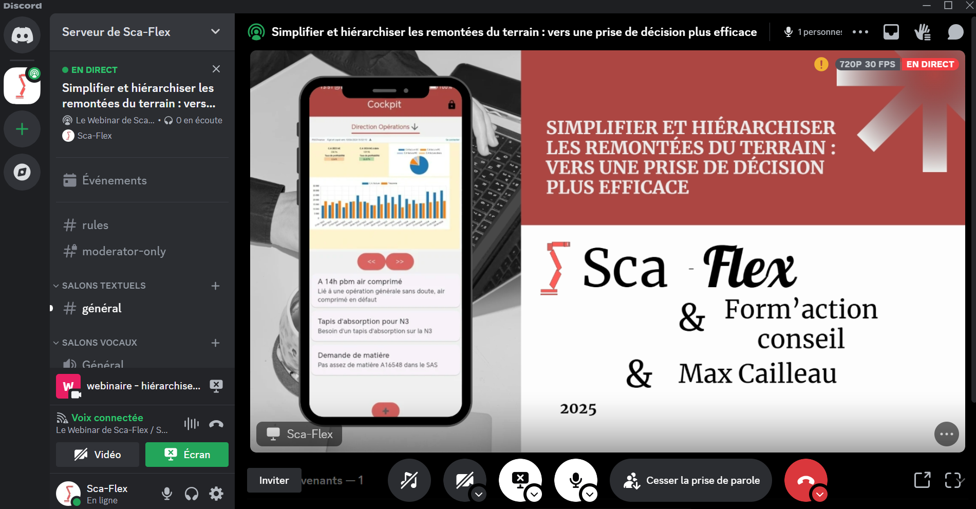 Retours d’information terrain et digitalisation des réunions opérationnelles